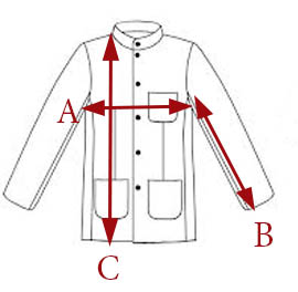 barbour jacket measurements