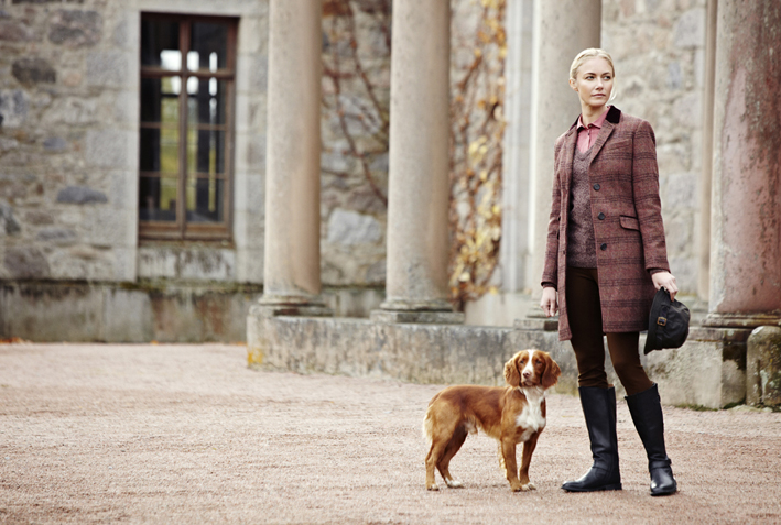 Barbour Stornoway Tweed Coat