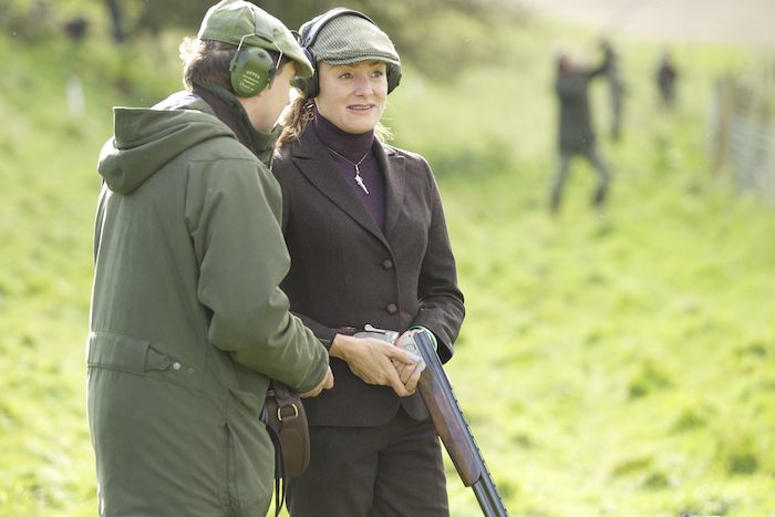 Lady wearing flat cap